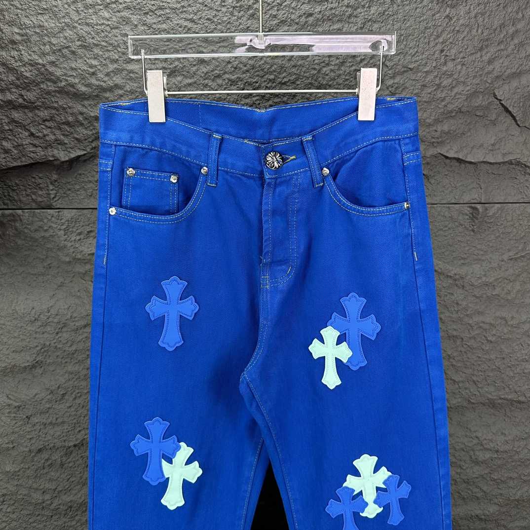 Chrome Hearts Straight Leg Jeans - DopestKickz