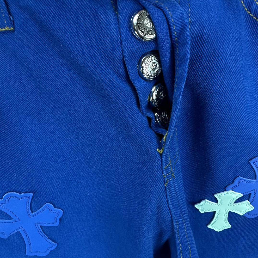 Chrome Hearts Straight Leg Jeans - DopestKickz