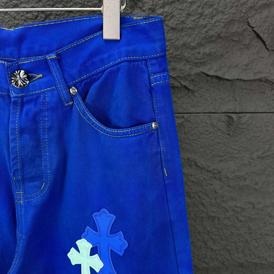 Chrome Hearts Straight Leg Jeans - DopestKickz