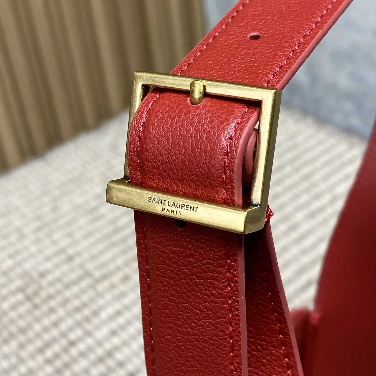 Saint Laurent LE 5 À 7 Supple Small In Grained Leather - DopestKickz