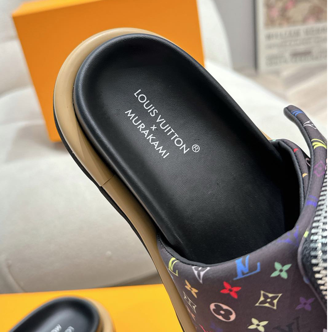 Louis Vuitton LV x TM Pool Pillow Flat Comfort Mule    - DopestKickz