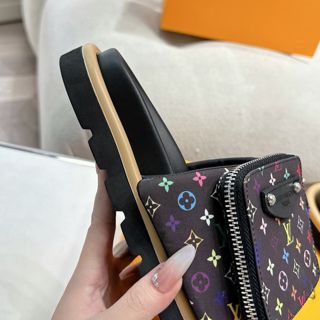 Louis Vuitton LV x TM Pool Pillow Flat Comfort Mule    - DopestKickz