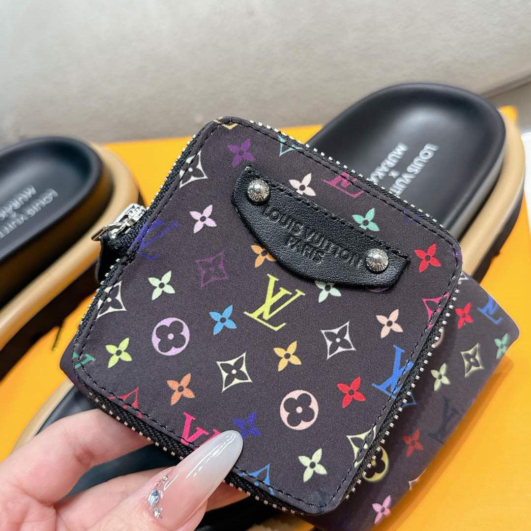 Louis Vuitton LV x TM Pool Pillow Flat Comfort Mule    - DopestKickz
