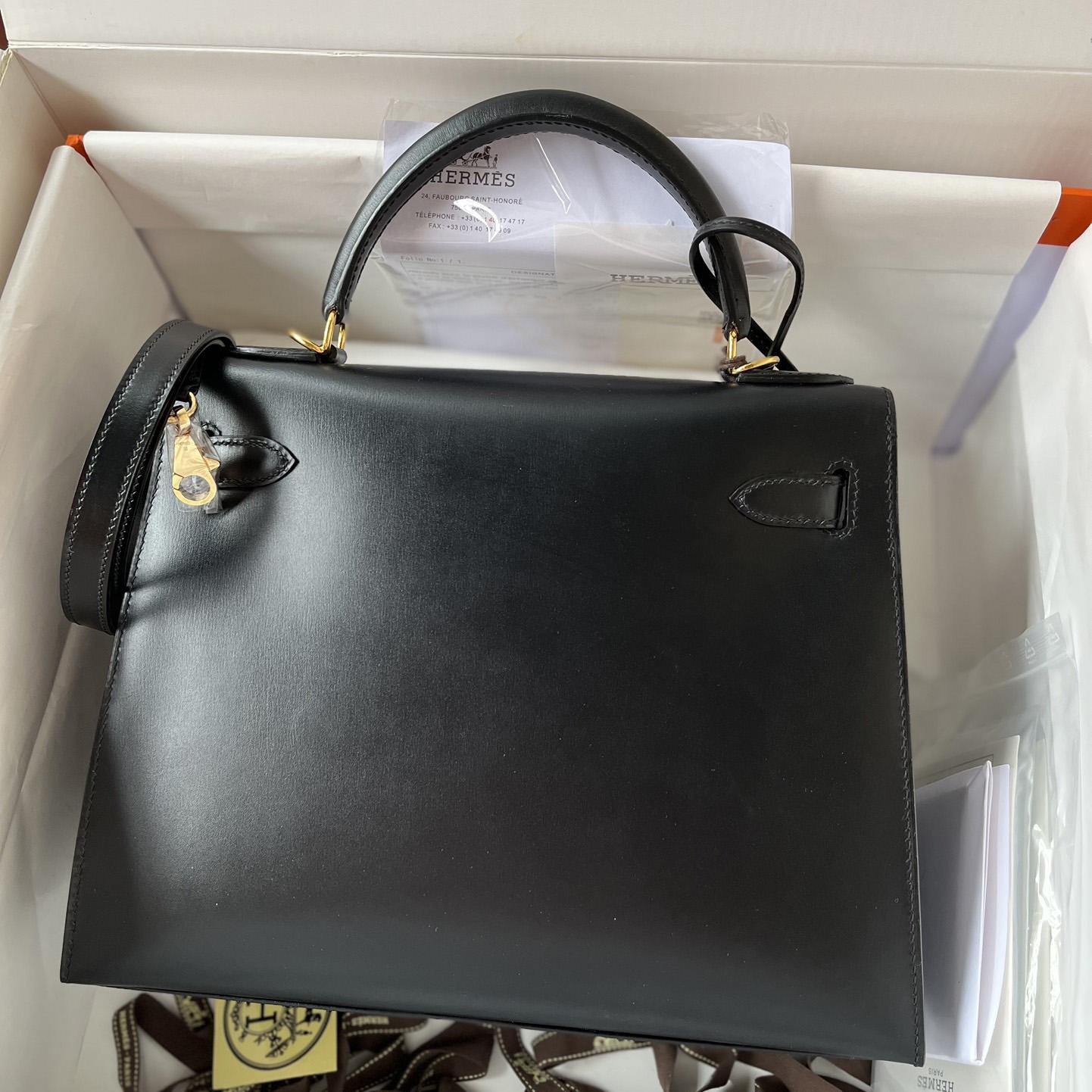 Hermes Kelly Bag 28 - DopestKickz