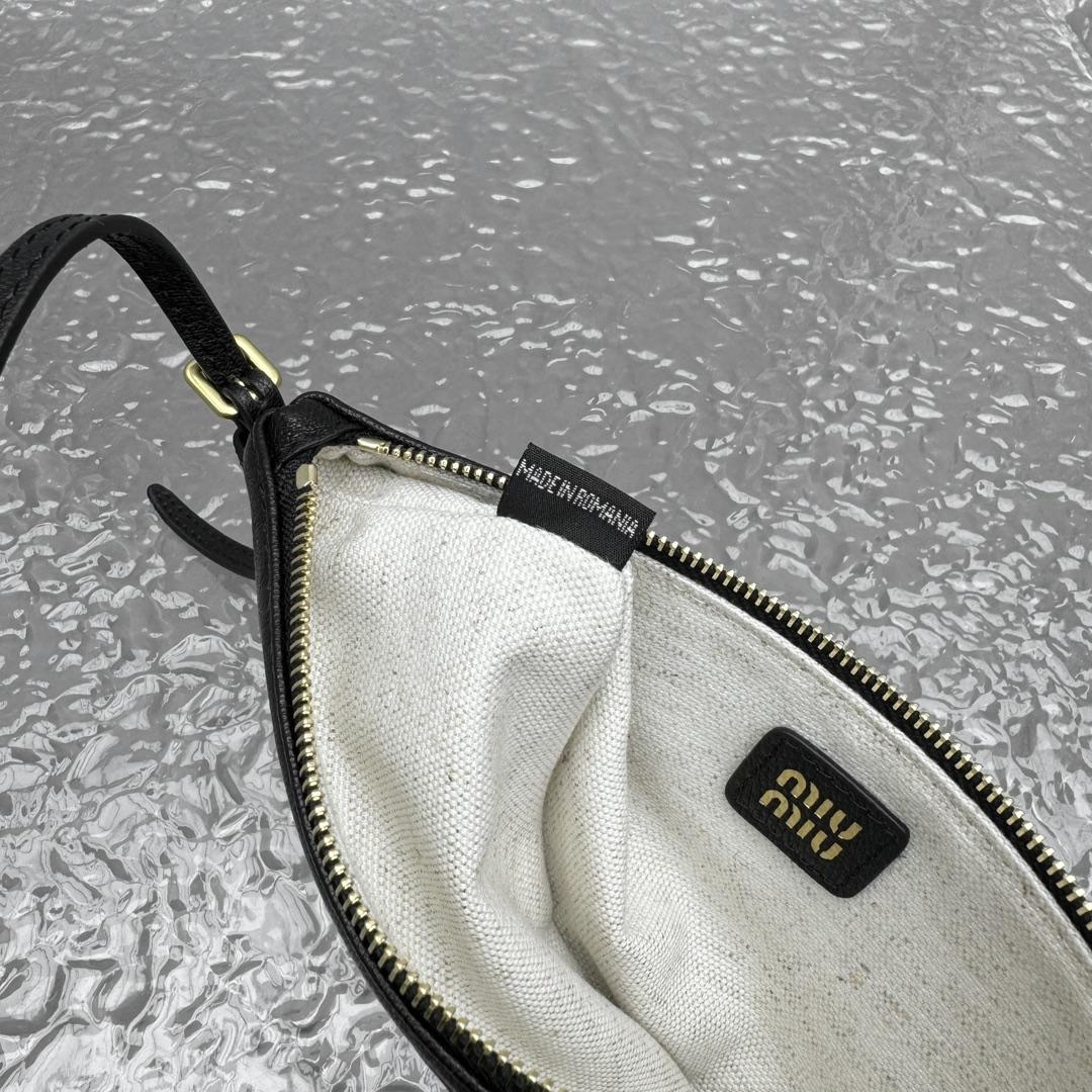 Miu Miu Nappa Leather Mini Pouch - DopestKickz