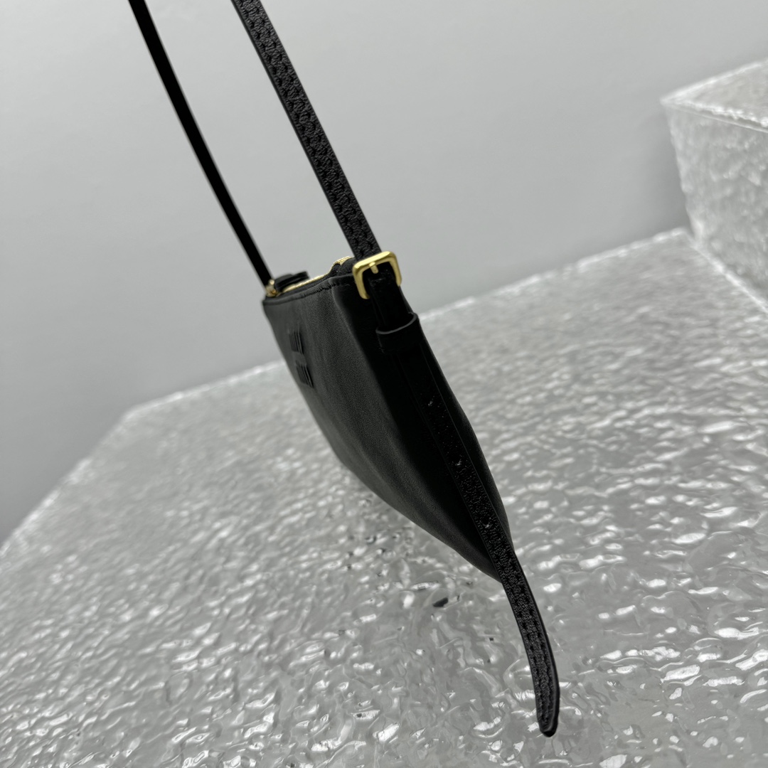 Miu Miu Nappa Leather Mini Pouch - DopestKickz