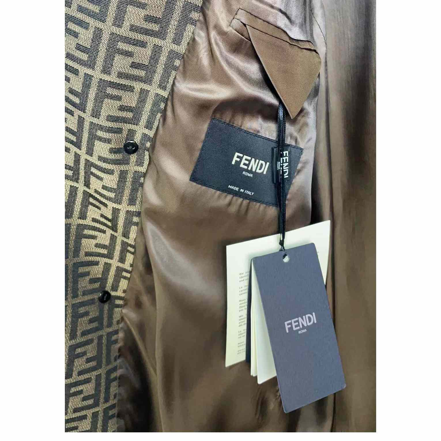 Fendi FF Trench Coat - DopestKickz