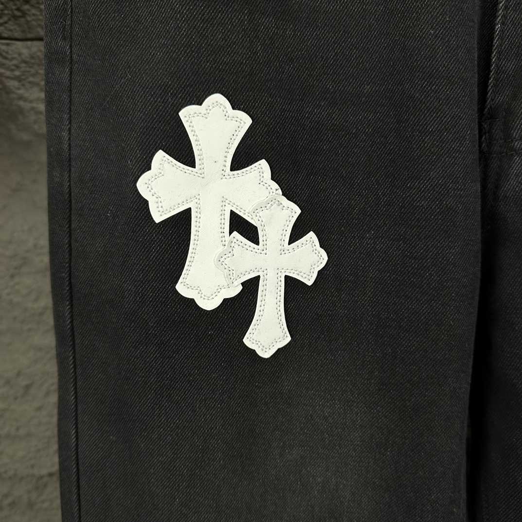 Chrome Hearts Straight Leg Jeans - DopestKickz