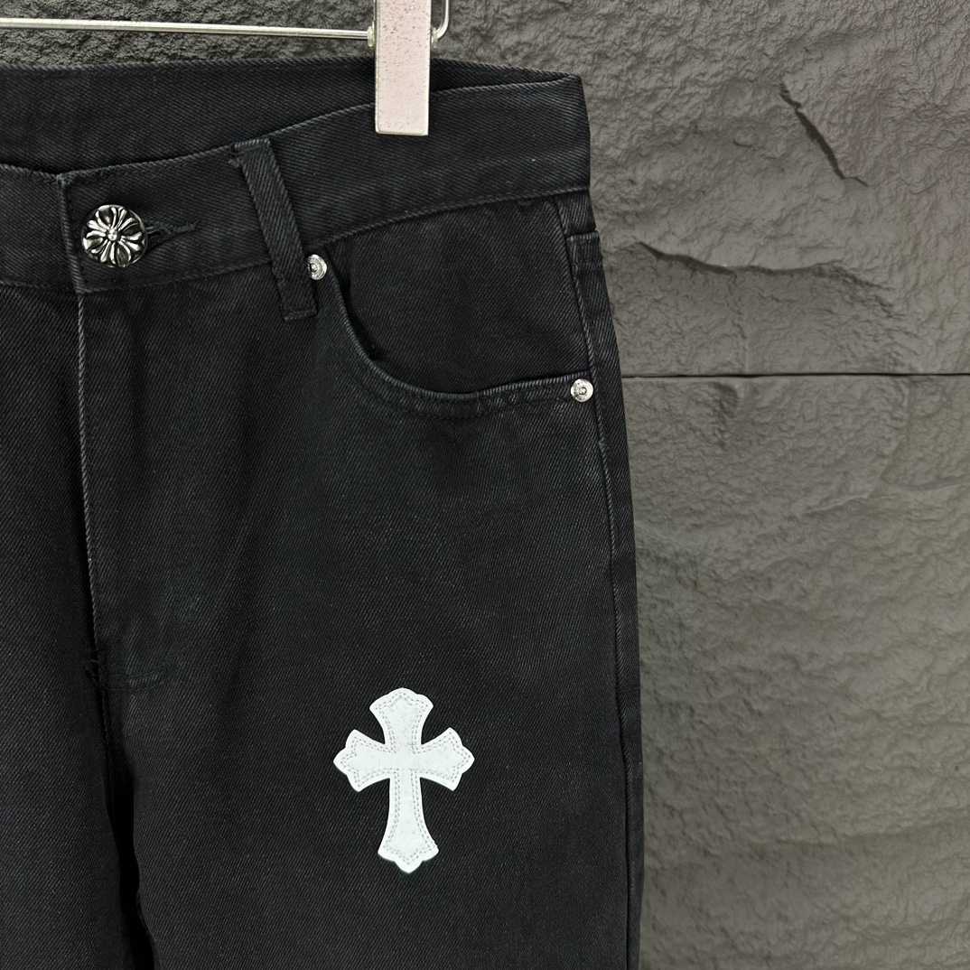 Chrome Hearts Straight Leg Jeans - DopestKickz
