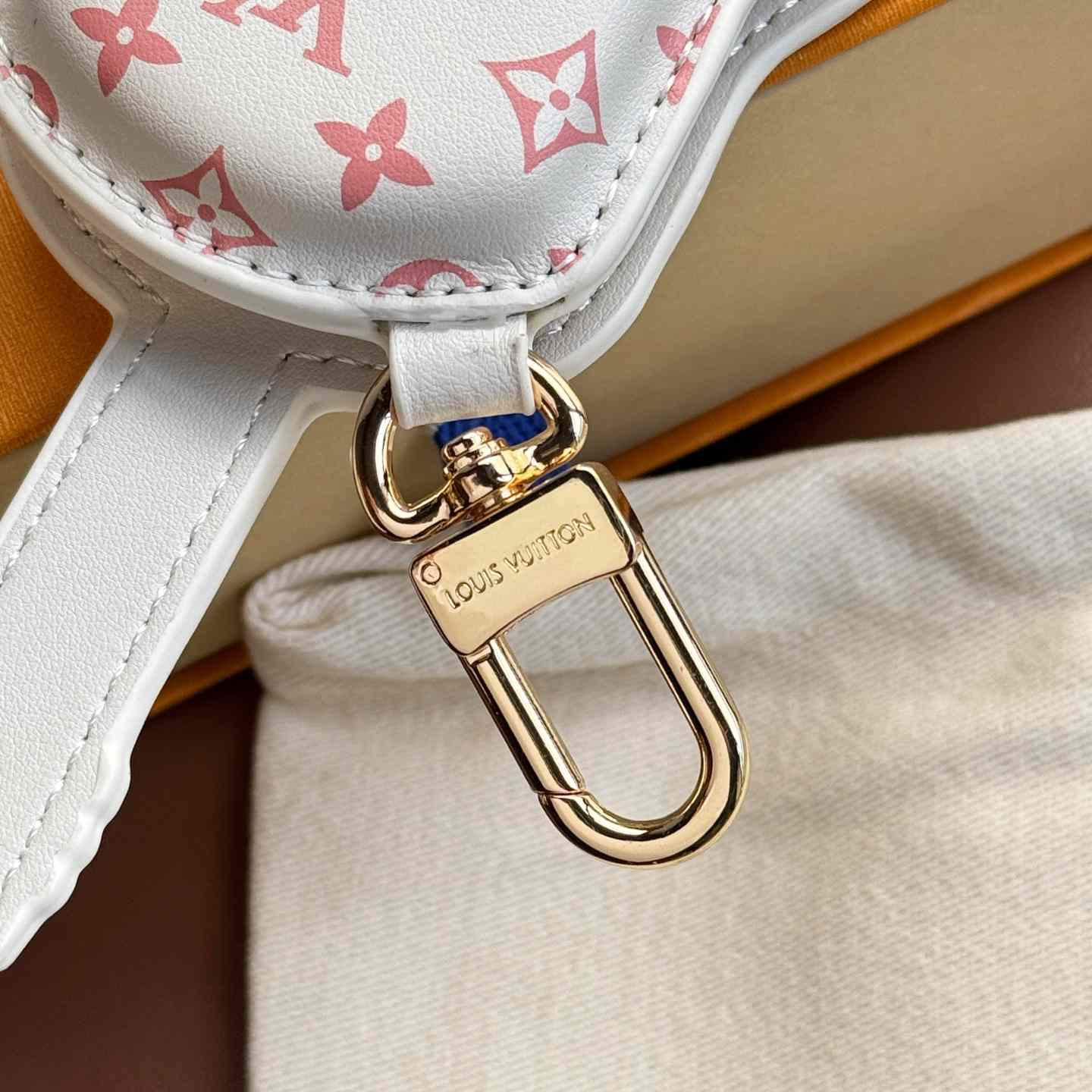 Louis Vuitton Guitar Pouch Bag Charm   M02032 - DopestKickz