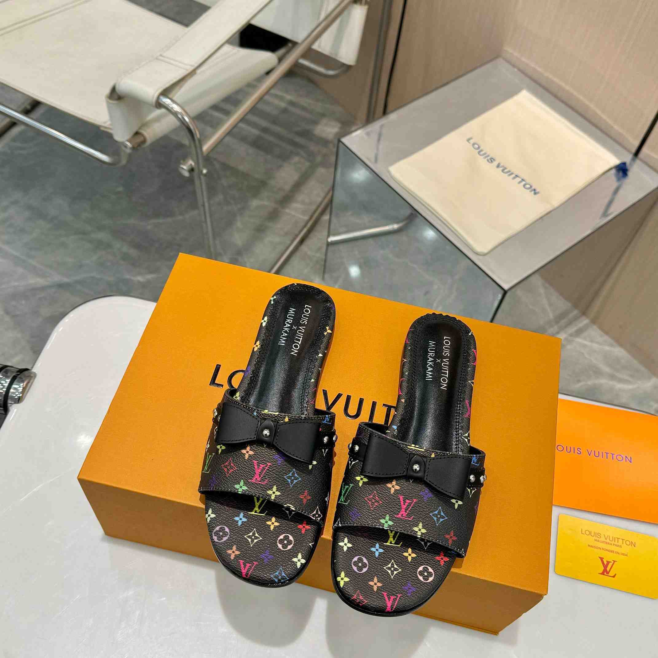 Louis Vuitton LV x TM 6AM Flat Mule   - DopestKickz