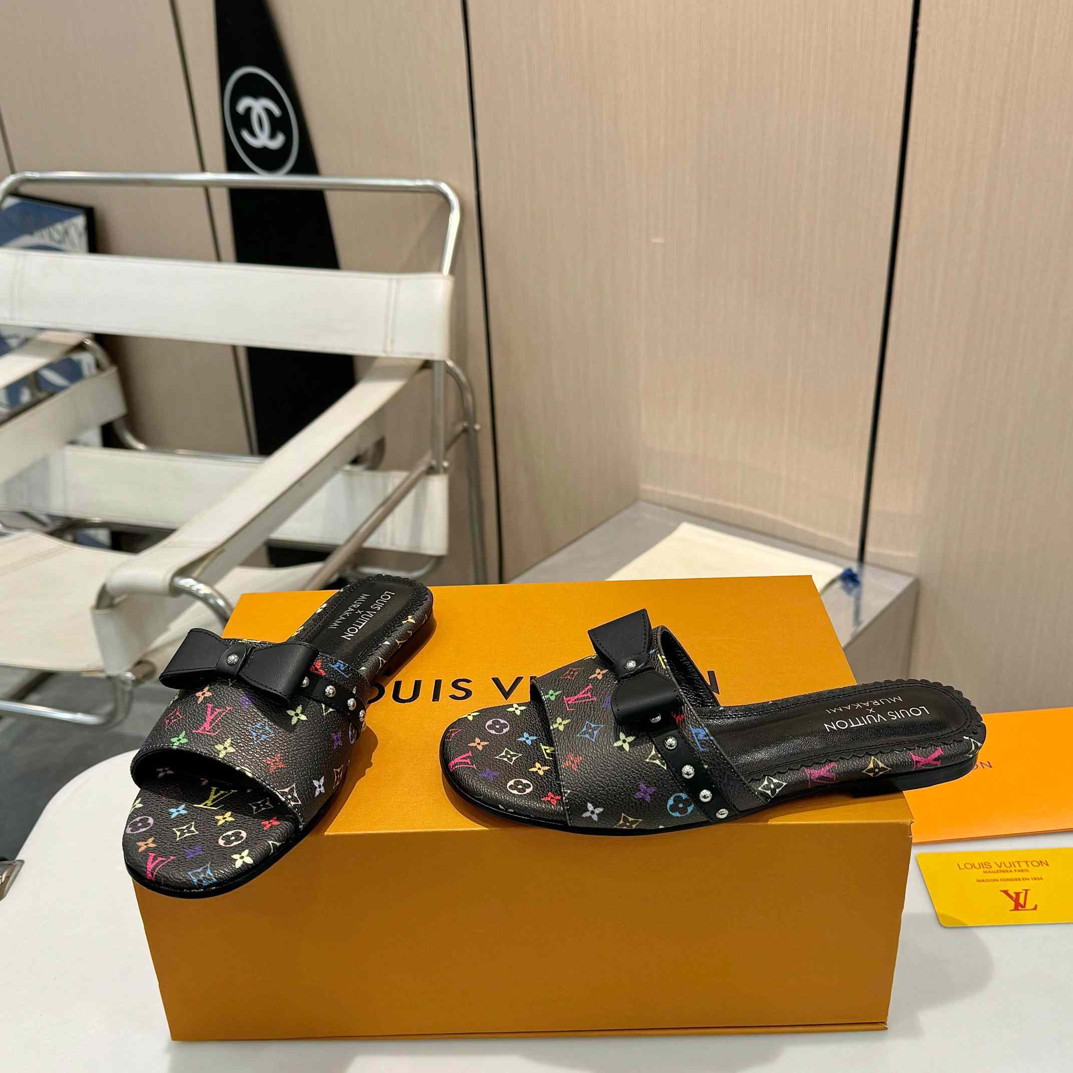 Louis Vuitton LV x TM 6AM Flat Mule   - DopestKickz