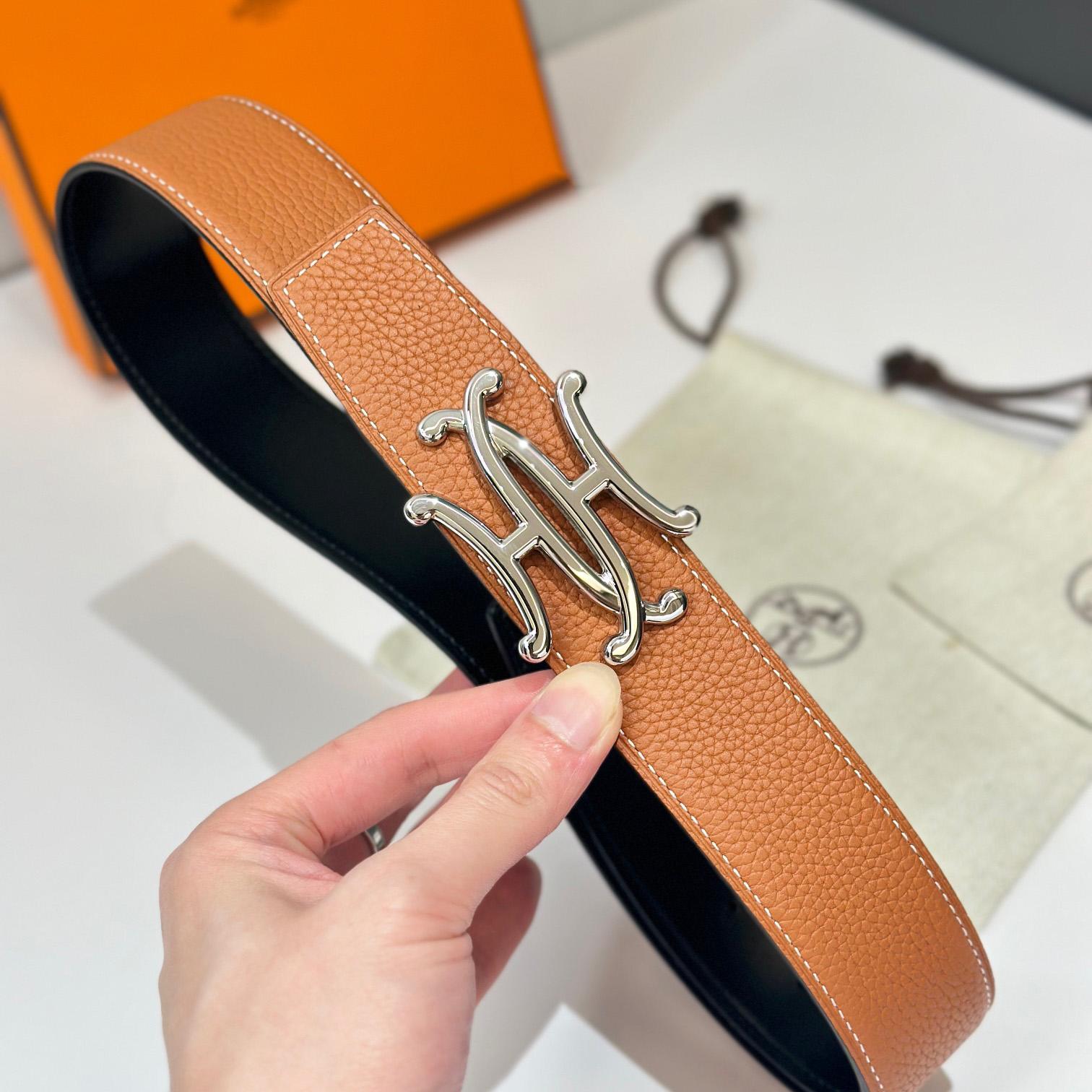 Hermes Neo Lift Belt Buckle & Reversible Leather Strap 38 mm - DopestKickz