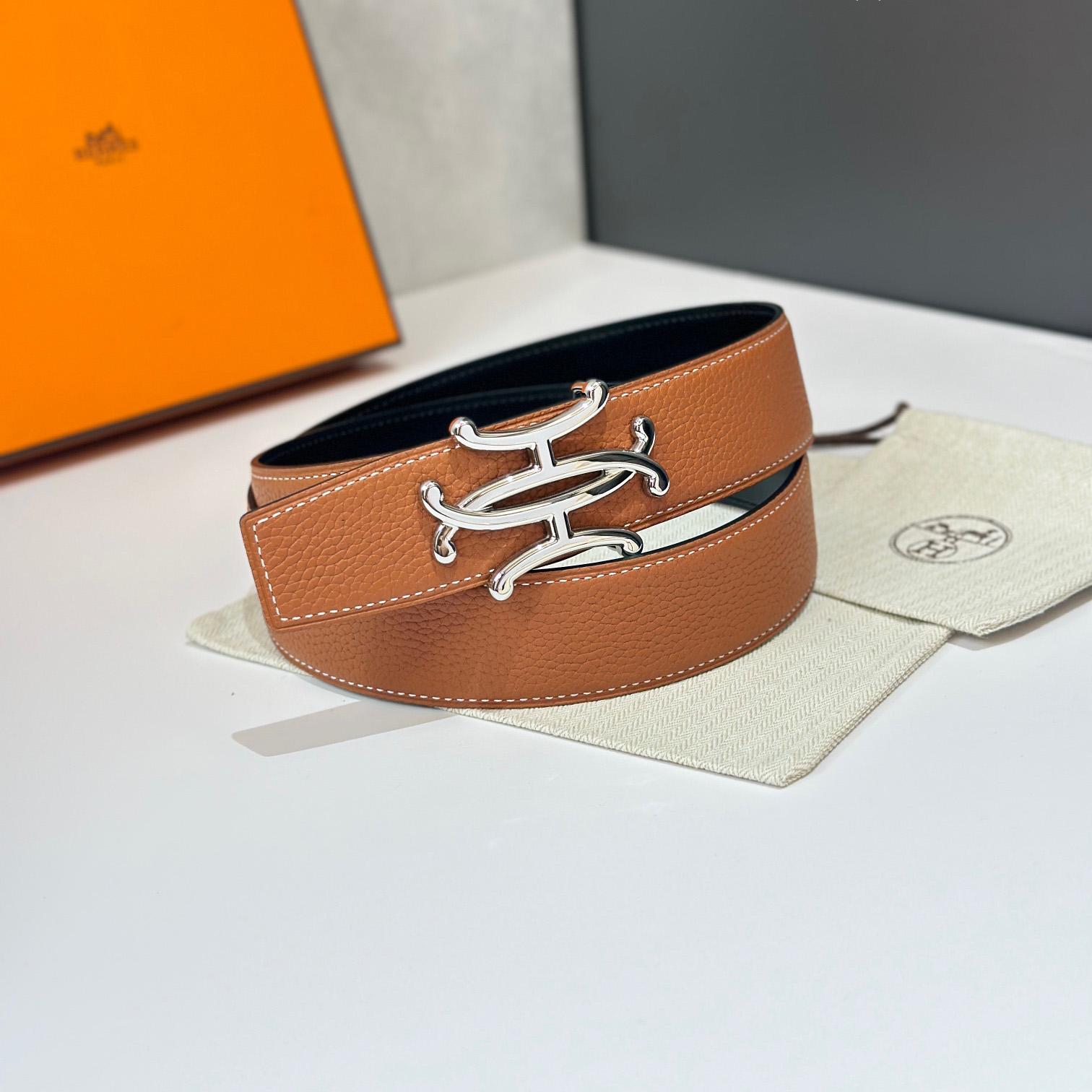 Hermes Neo Lift Belt Buckle & Reversible Leather Strap 38 mm - DopestKickz