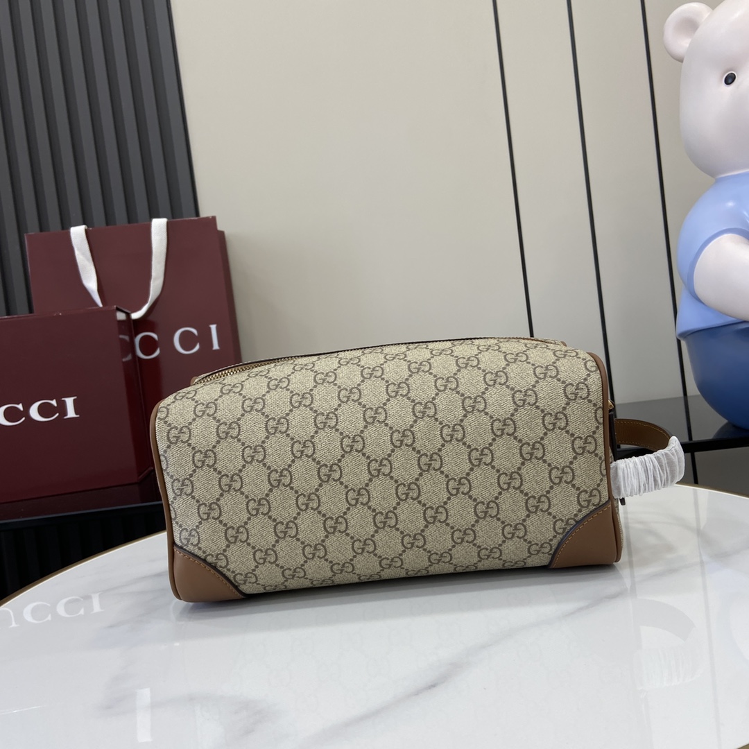 Gucci GG Emblem Medium Toiletry Case - DopestKickz