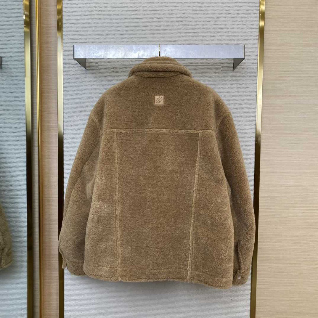 Louis Vuitton Shearling Trucker Jacket   1AGJGD - DopestKickz