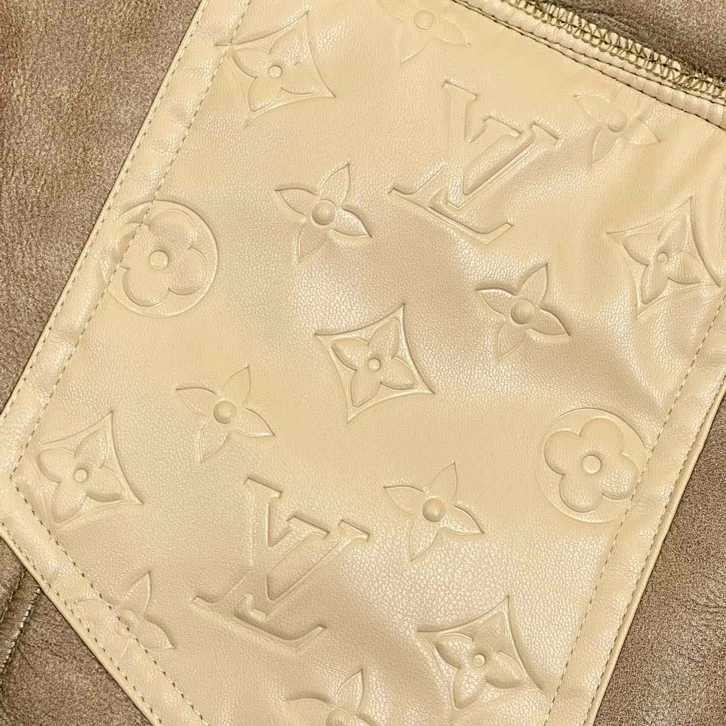 Louis Vuitton Shearling Trucker Jacket   1AGJGD - DopestKickz