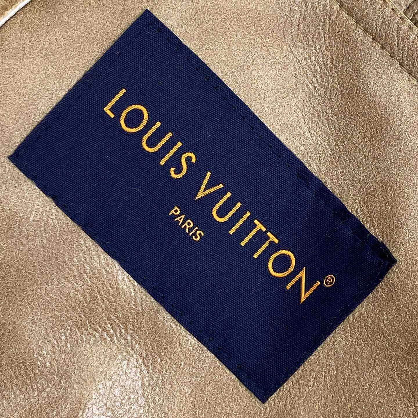 Louis Vuitton Shearling Trucker Jacket   1AGJGD - DopestKickz
