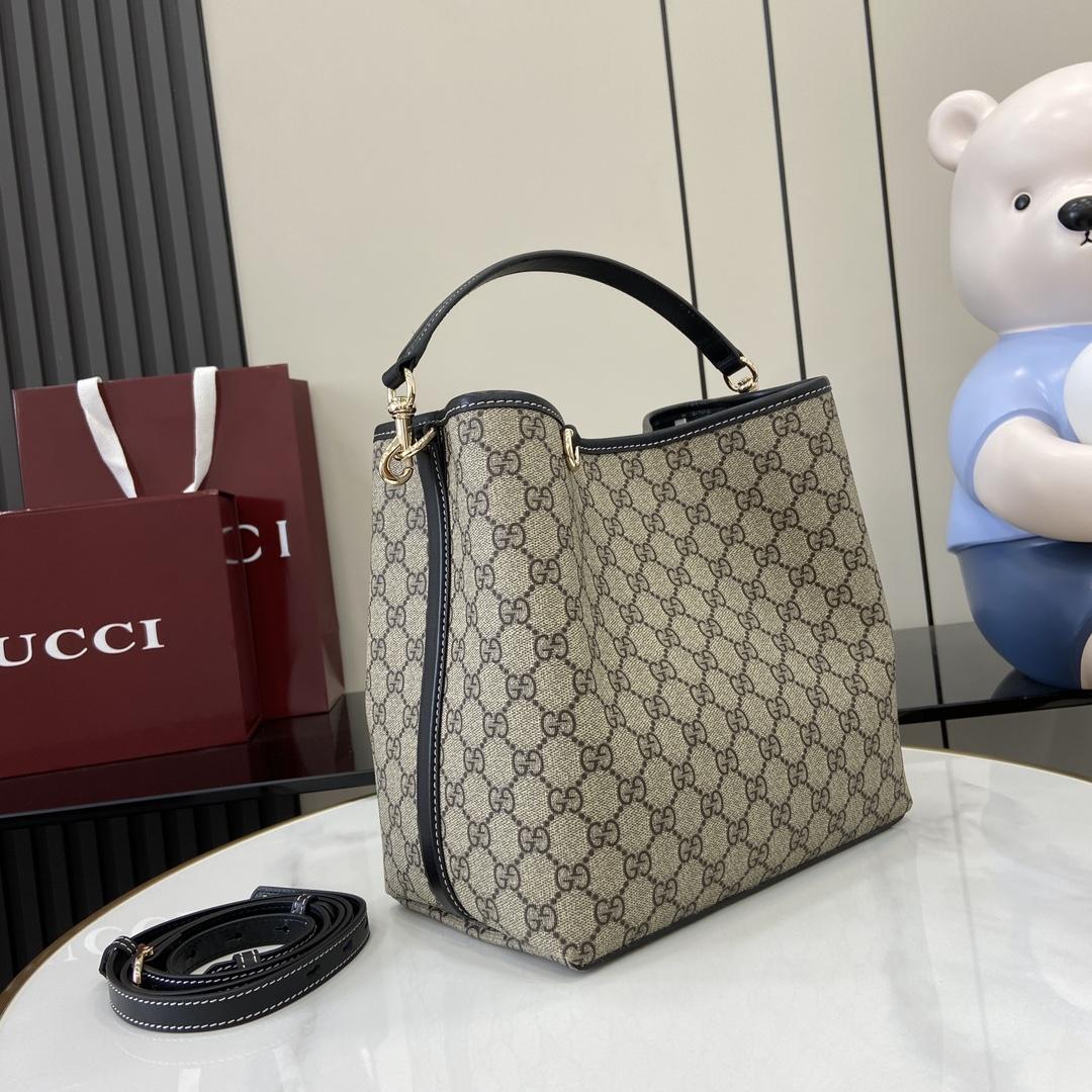 Gucci GG Emblem Small Shoulder Bag - DopestKickz