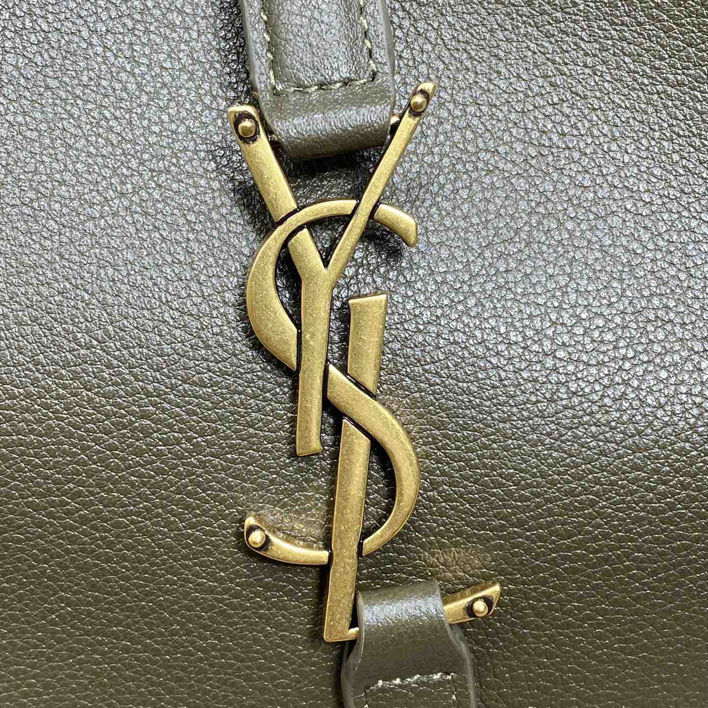 Saint Laurent LE 5 À 7 Supple Small In Grained Leather - DopestKickz