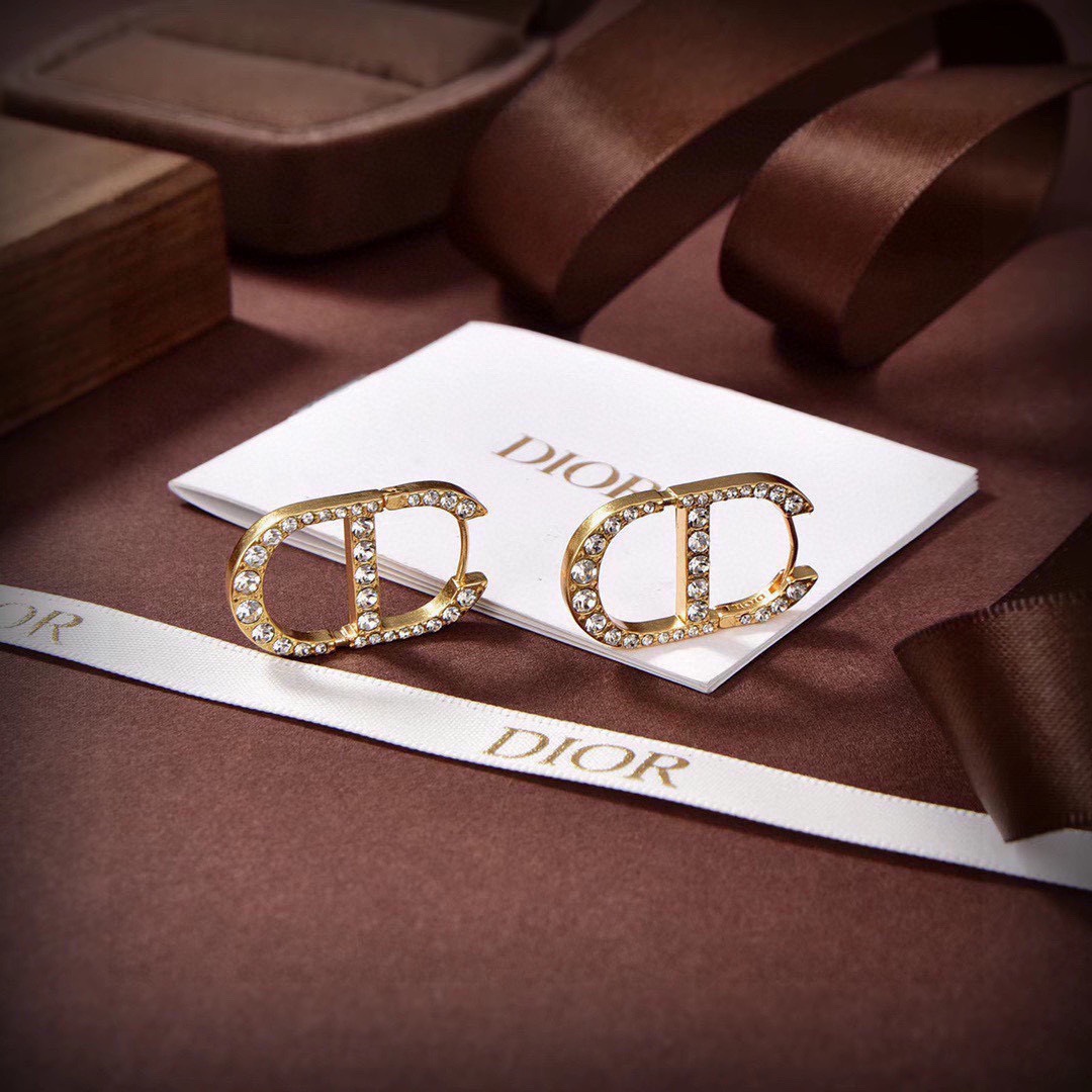 Dior 30 Montaigne Earrings - DopestKickz