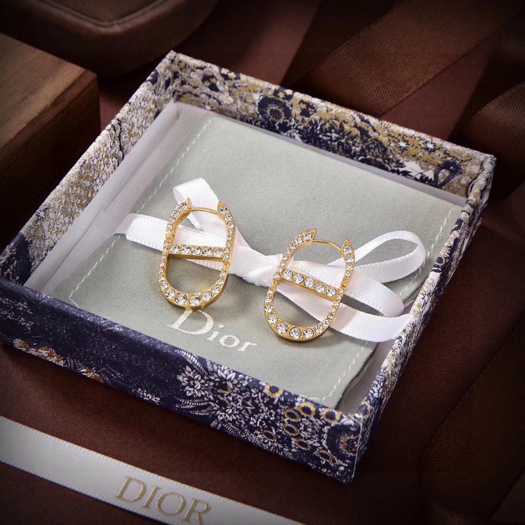 Dior 30 Montaigne Earrings - DopestKickz