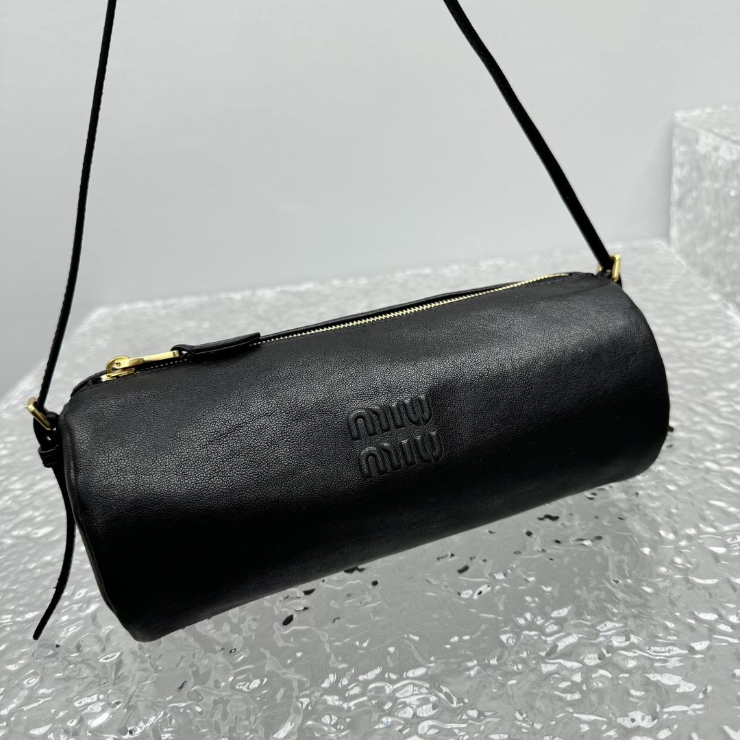Miu Miu Nappa Leather Pouch - DopestKickz