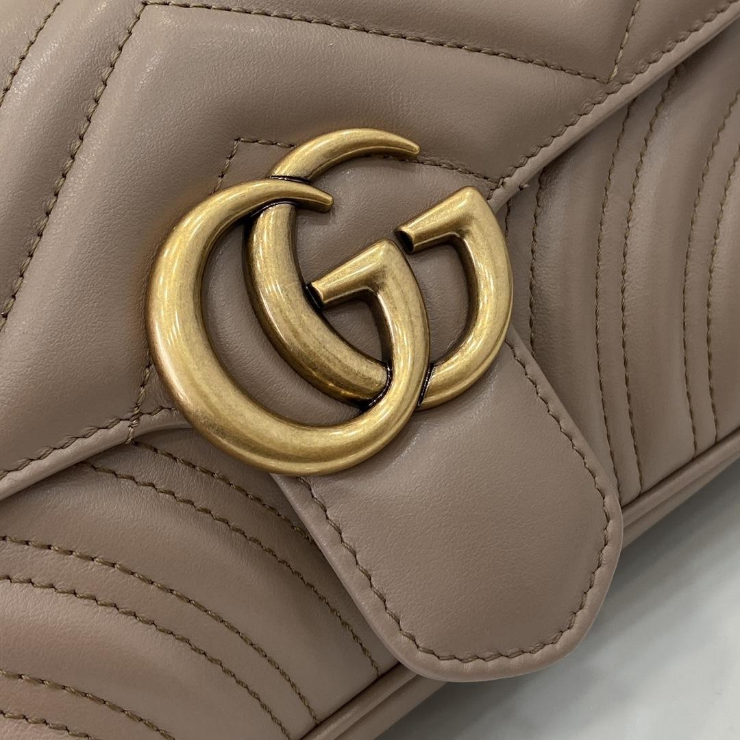 Gucci GG Marmont Mini Shoulder Bag - DopestKickz