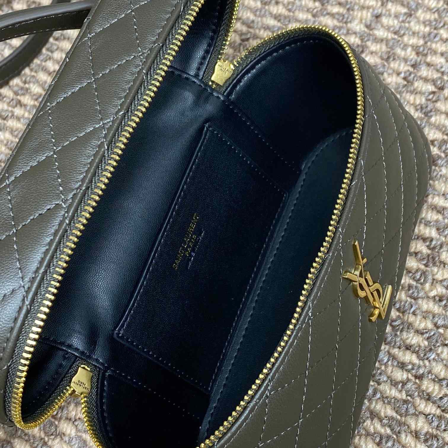 Saint Laurent Gaby Vanity Bag In Lambskin - DopestKickz