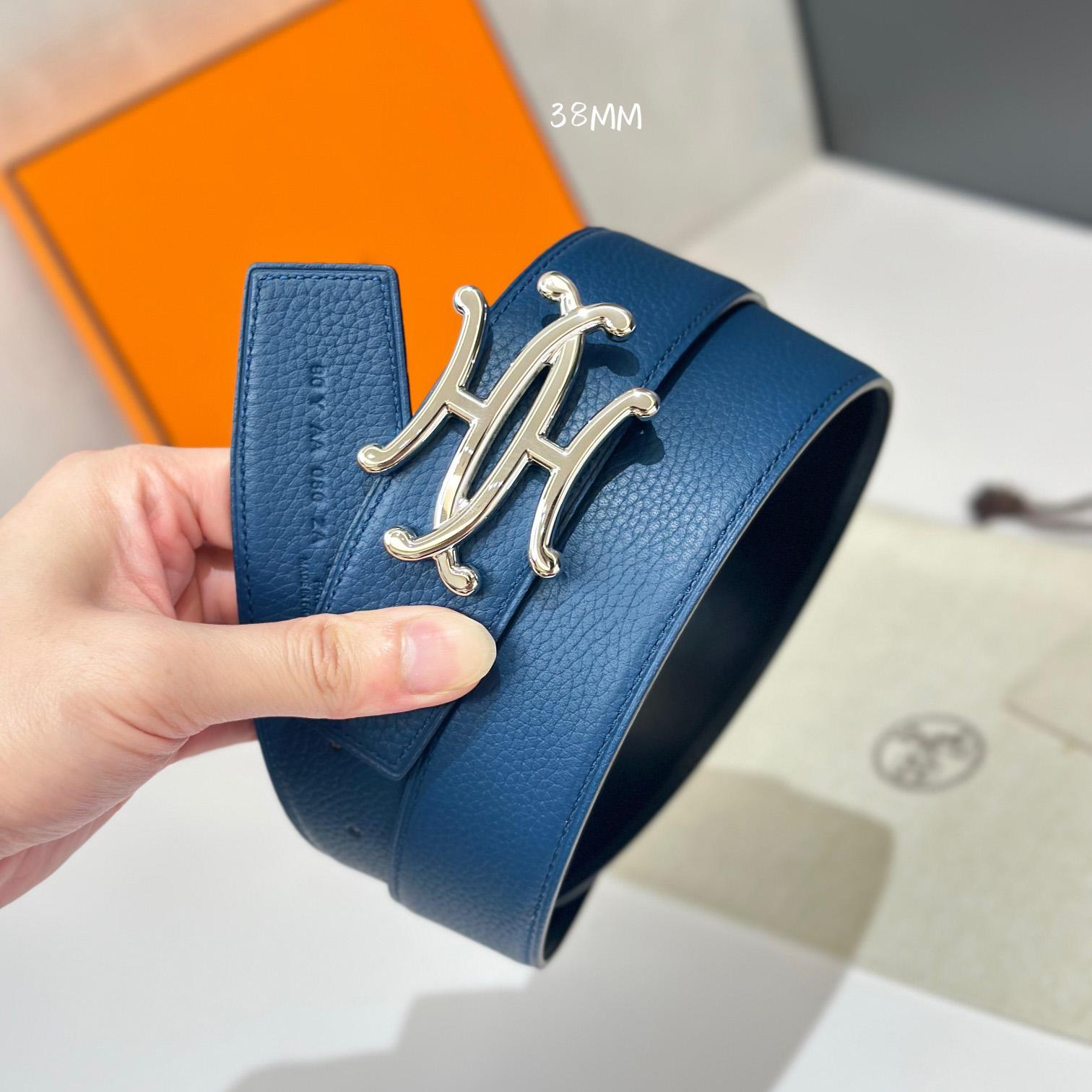 Hermes Neo Lift Belt Buckle & Reversible Leather Strap 38 mm - DopestKickz