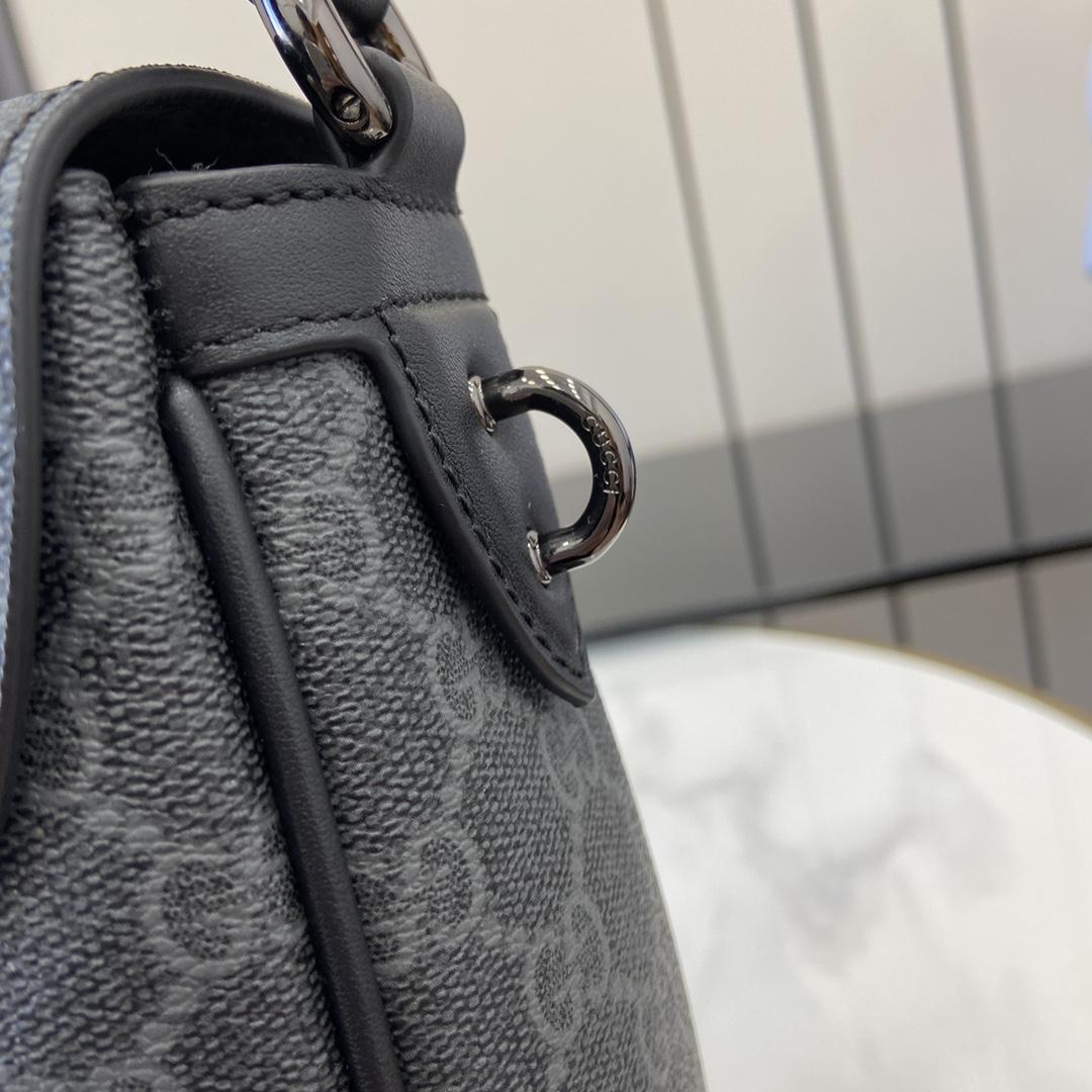 Gucci GG Emblem Medium Crossbody Bag - DopestKickz