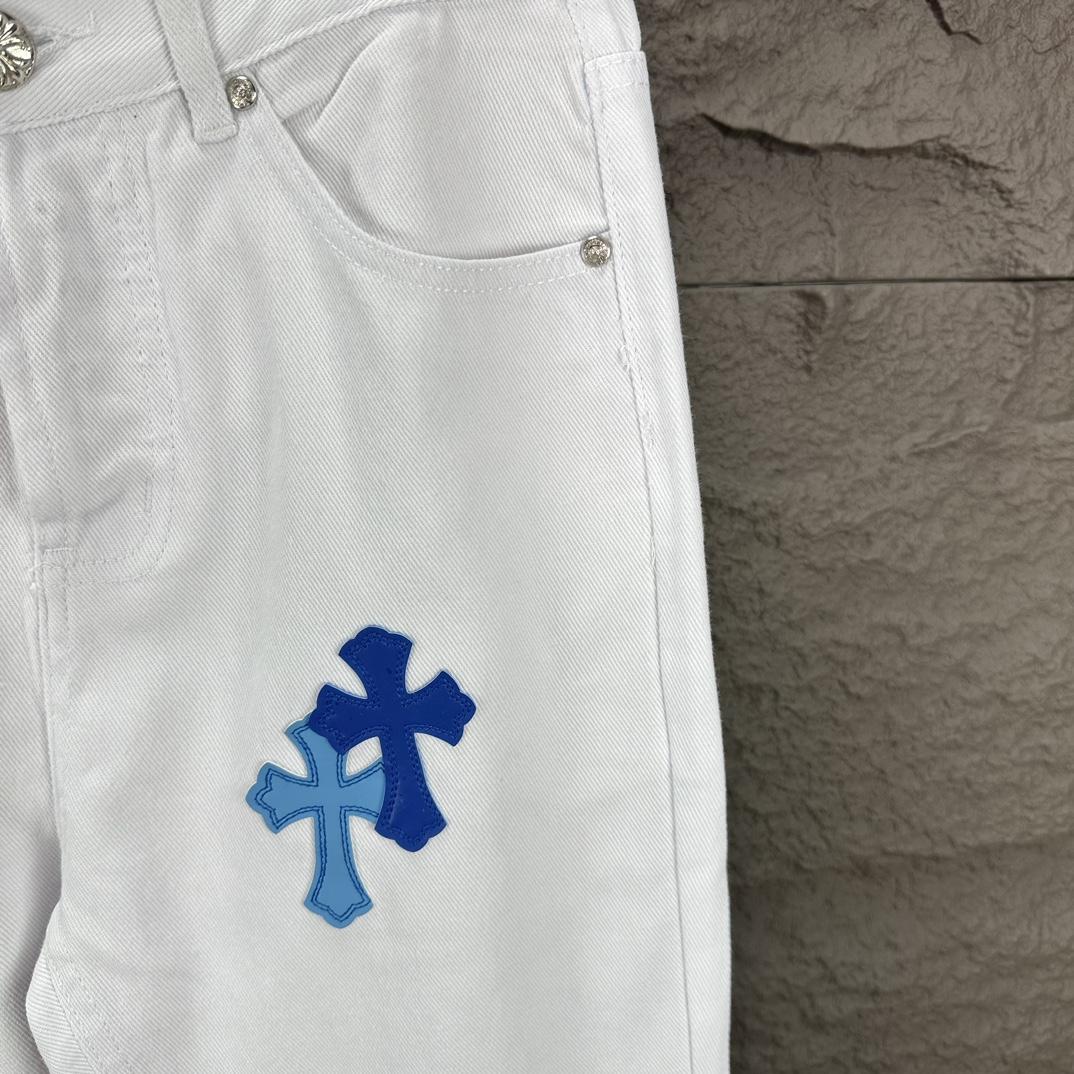 Chrome Hearts Straight Leg Jeans - DopestKickz