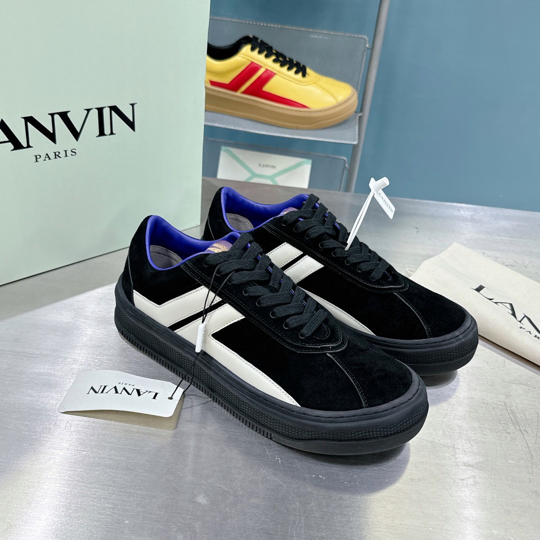 Lanvin x Future Cash Suede Sneakers - DopestKickz