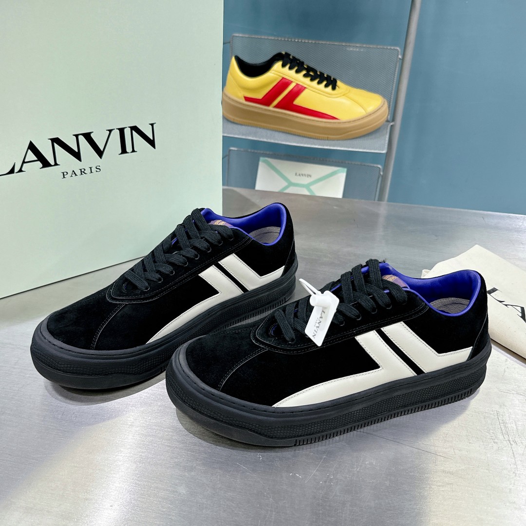 Lanvin x Future Cash Suede Sneakers - DopestKickz