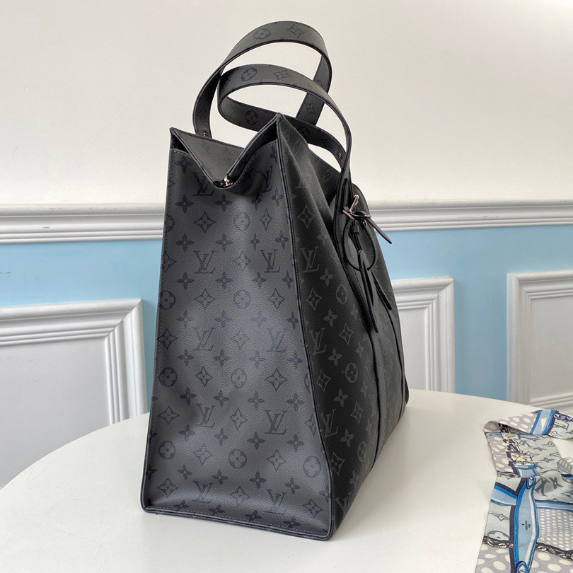 Louis Vuitton 2020 Monogram Eclipse Reverse New Cabas Zippe GM  M45379 - DopestKickz
