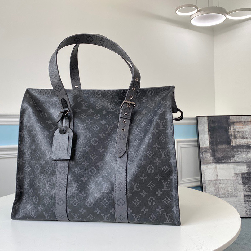 Louis Vuitton 2020 Monogram Eclipse Reverse New Cabas Zippe GM  M45379 - DopestKickz