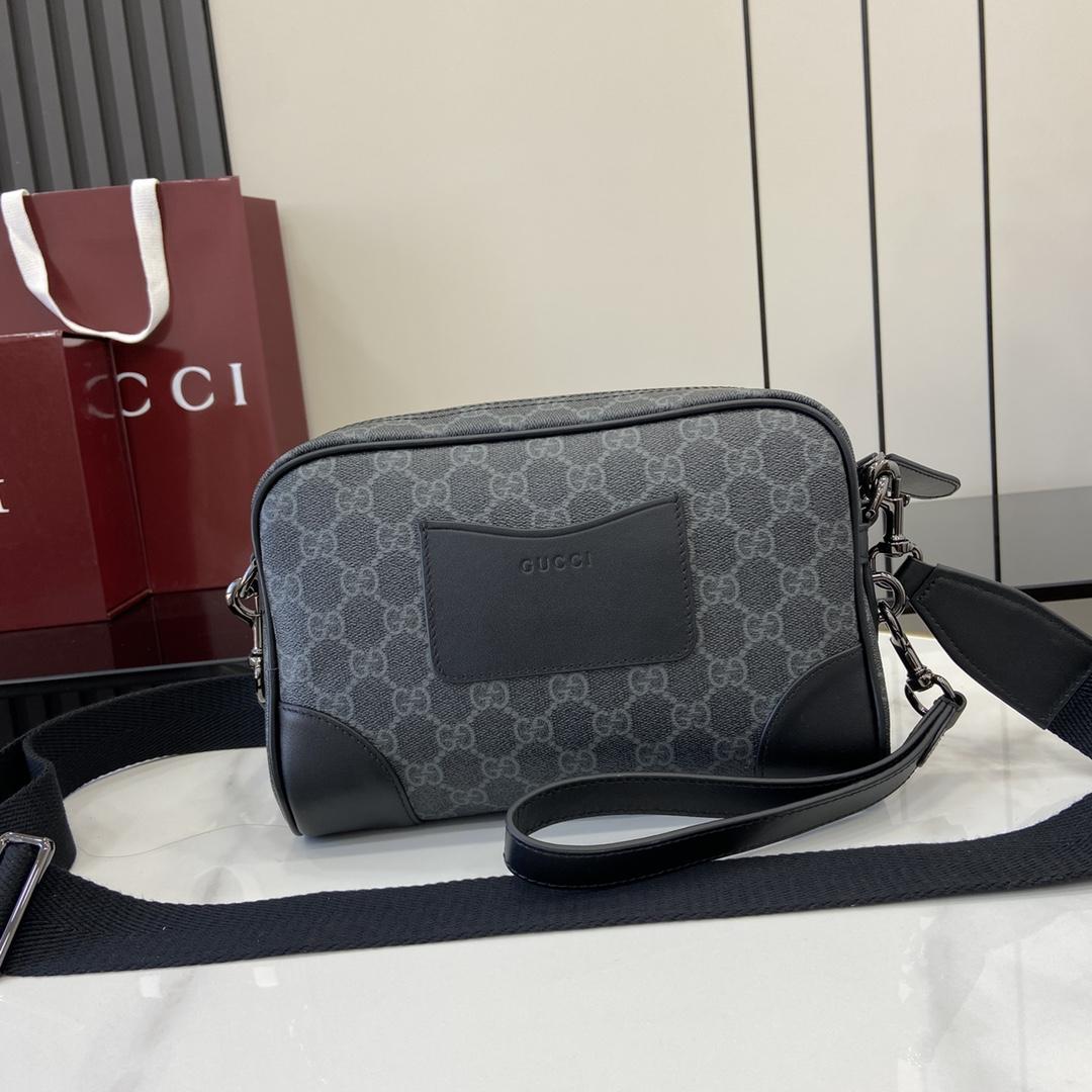 Gucci GG Emblem Small Crossbody Bag - DopestKickz