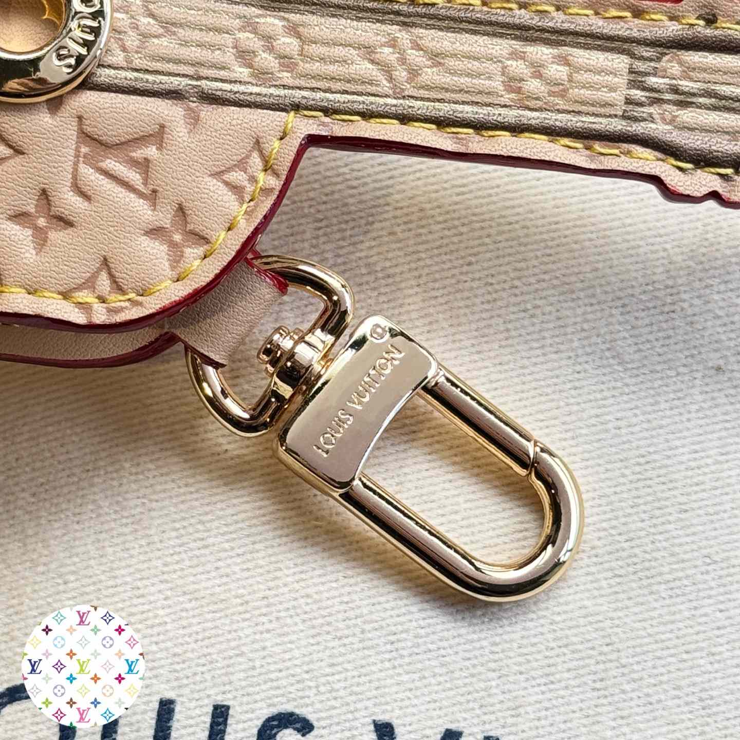 Louis Vuitton Guitar Pouch Bag Charm   M02032 - DopestKickz