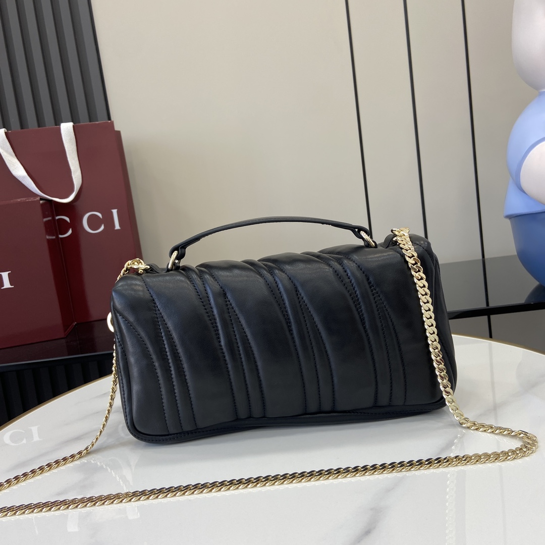 Gucci GG Milano Small Top Handle Bag - DopestKickz