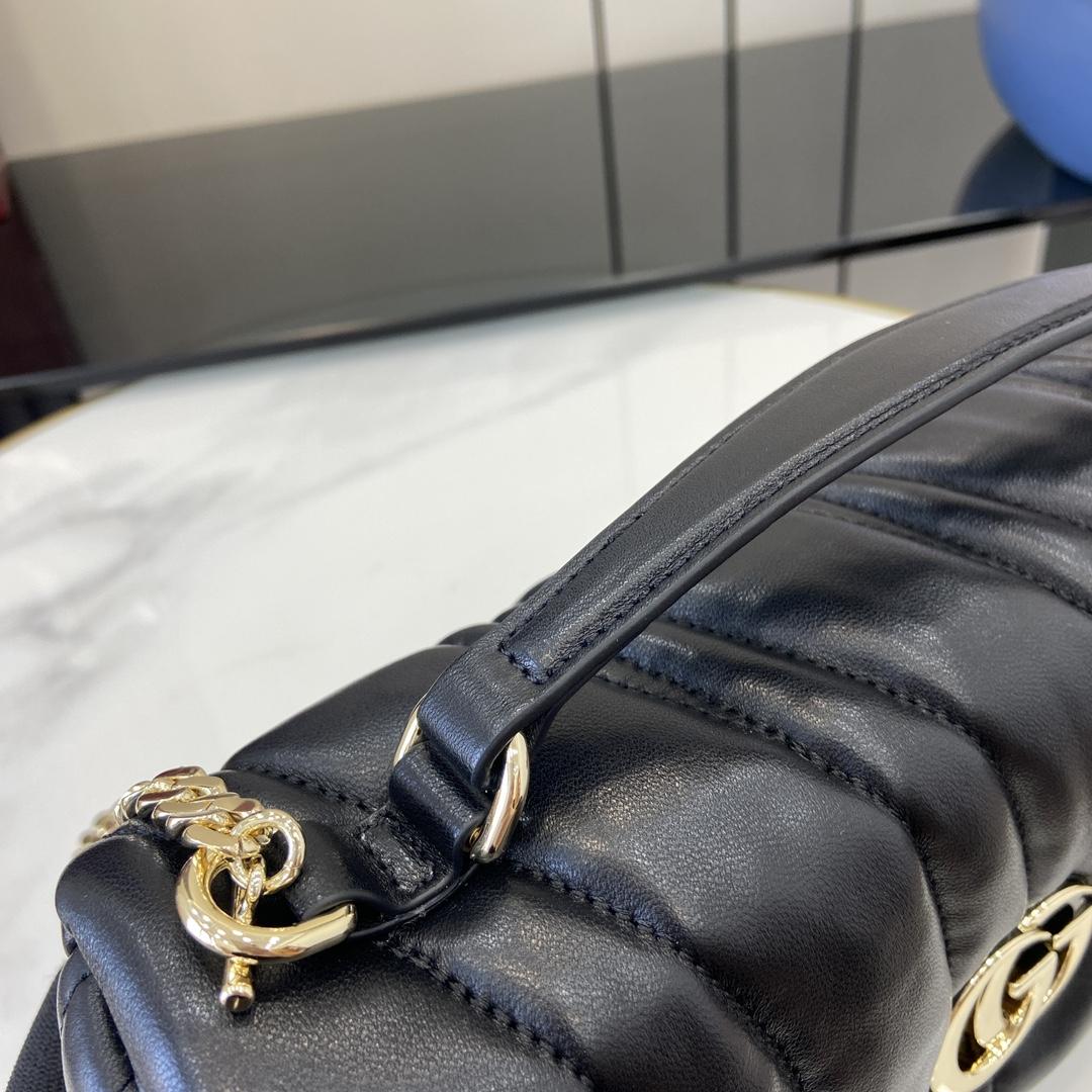 Gucci GG Milano Small Top Handle Bag - DopestKickz