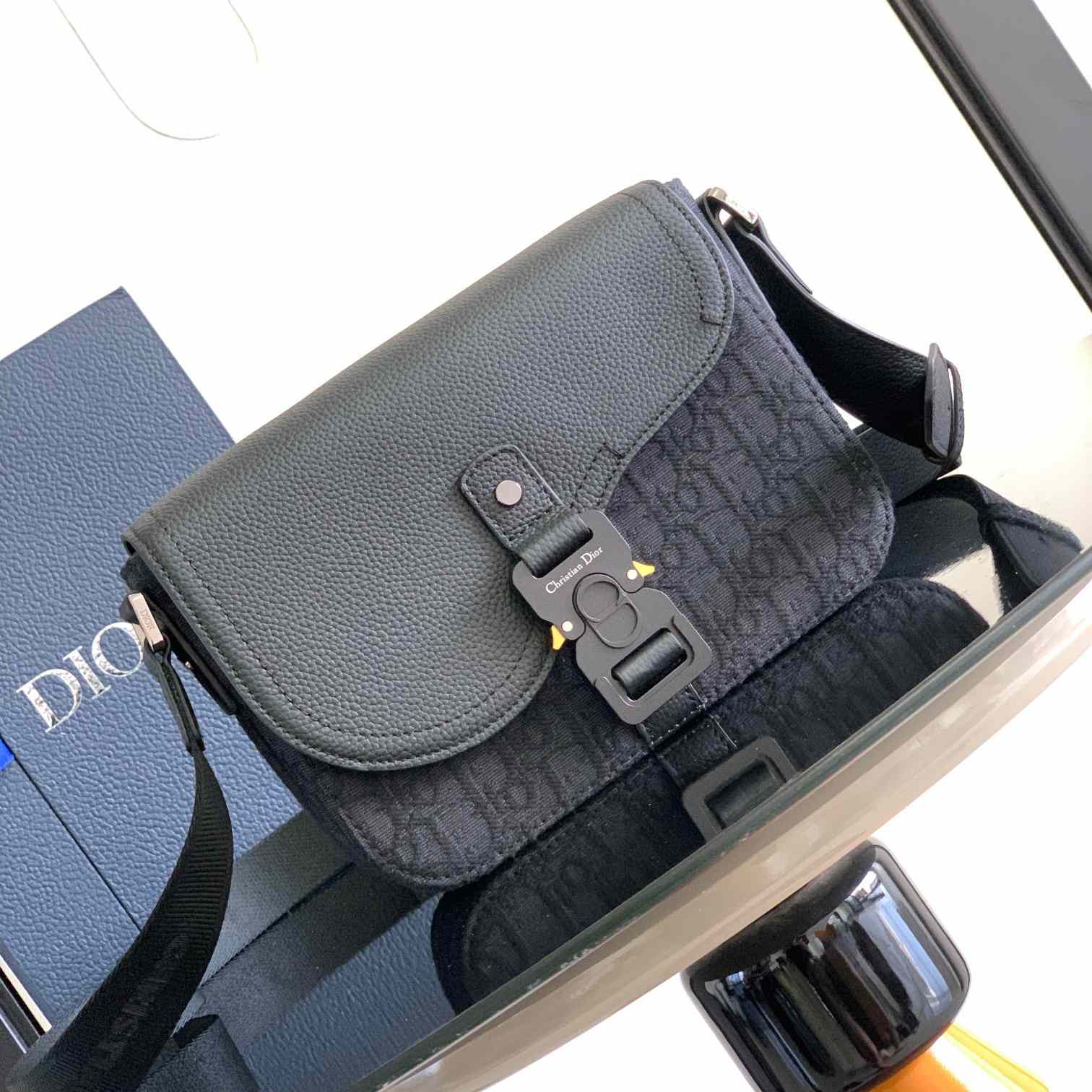 Dior Small Saddle Messenger Bag With Flap - DopestKickz