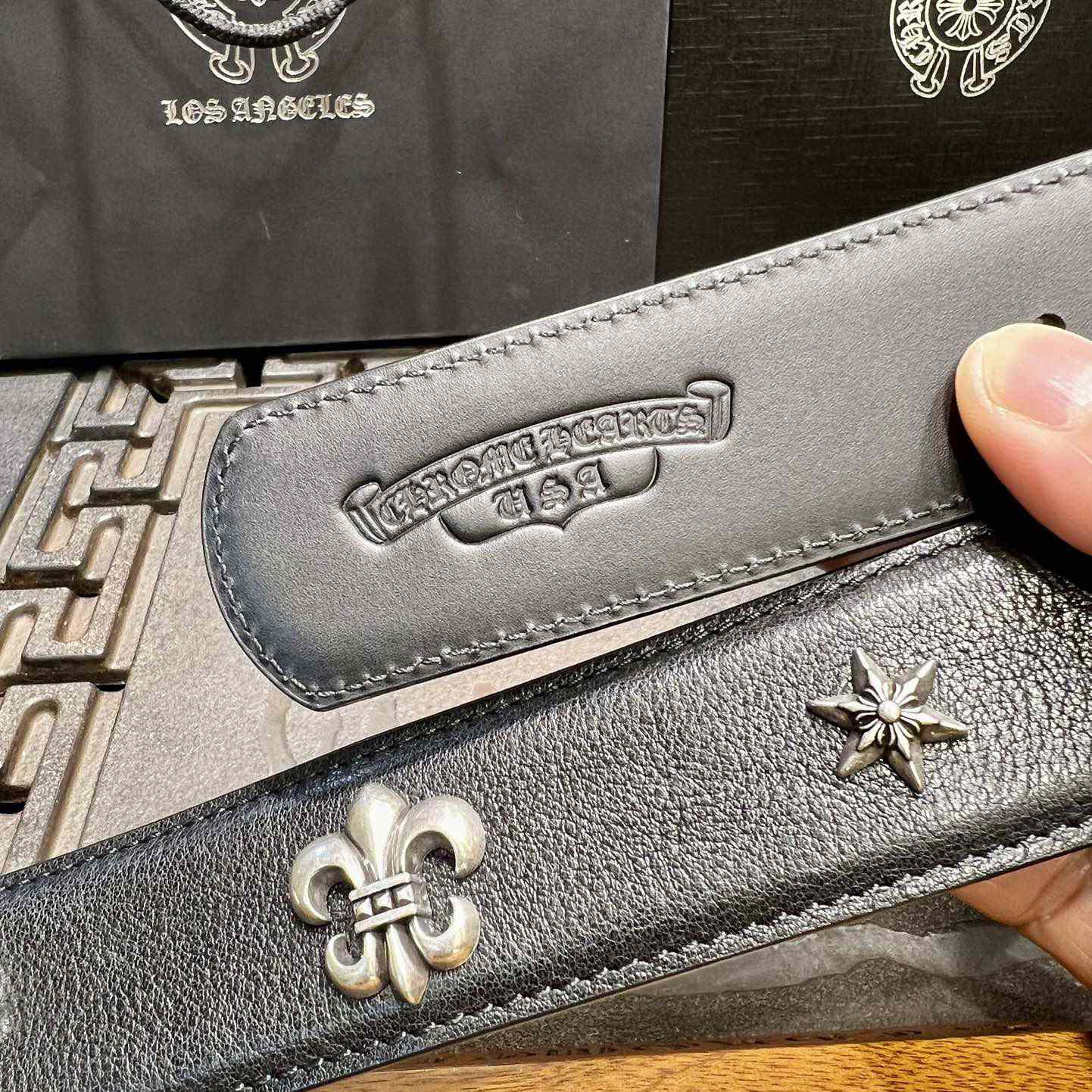 Chrome Hearts Vintage Belt  38mm - DopestKickz