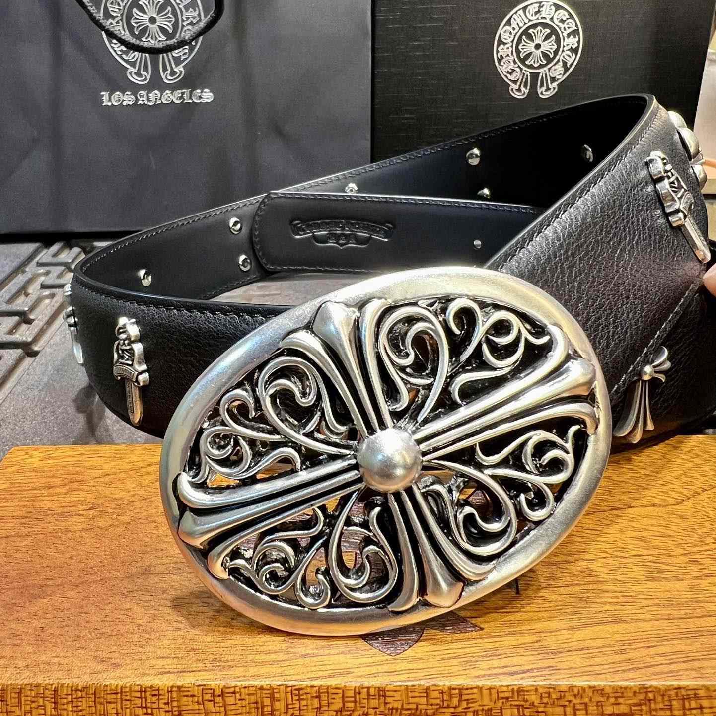 Chrome Hearts Vintage Belt  38mm - DopestKickz