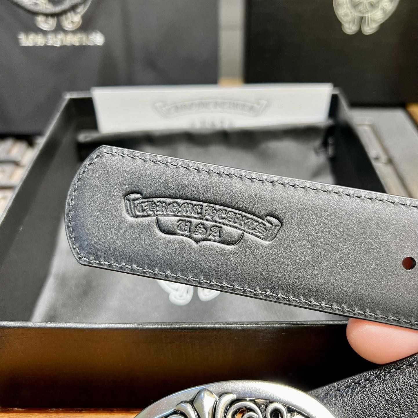 Chrome Hearts Vintage Belt  38mm - DopestKickz