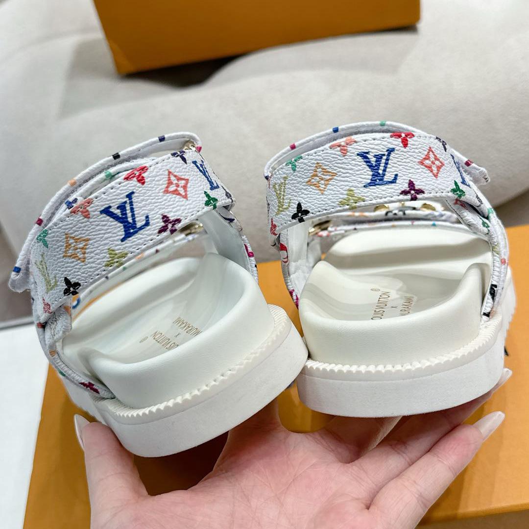 Louis Vuitton LV x TM LV Sunset Flat Comfort Sandal   1AGXEX - DopestKickz