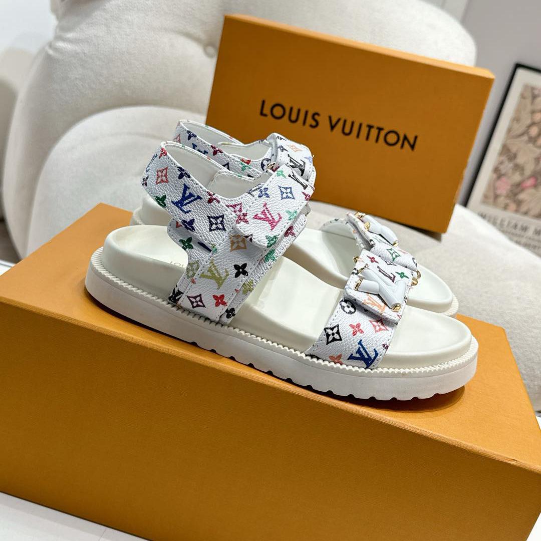 Louis Vuitton LV x TM LV Sunset Flat Comfort Sandal   1AGXEX - DopestKickz