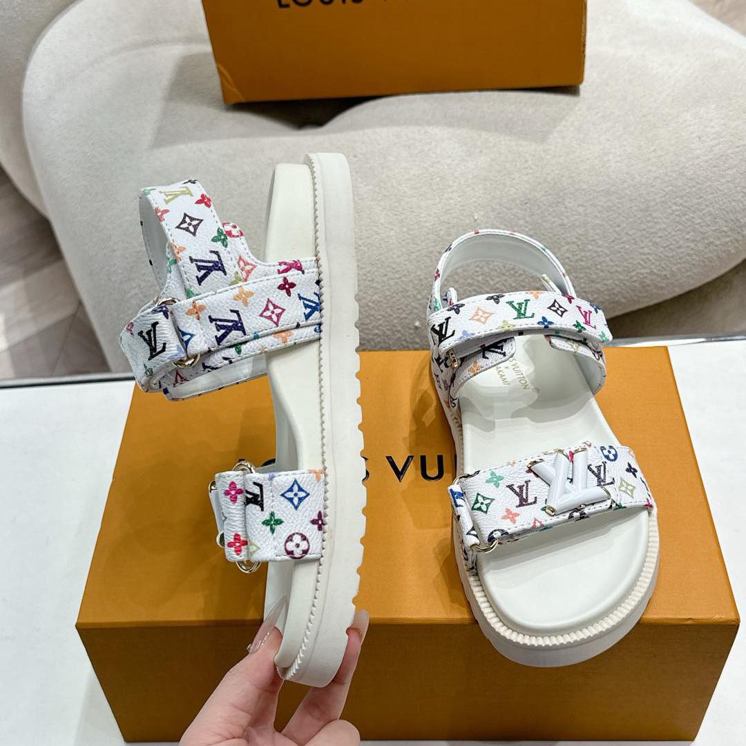 Louis Vuitton LV x TM LV Sunset Flat Comfort Sandal   1AGXEX - DopestKickz