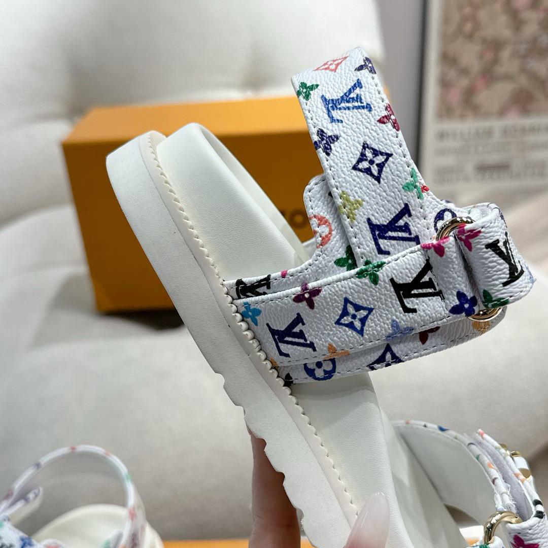 Louis Vuitton LV x TM LV Sunset Flat Comfort Sandal   1AGXEX - DopestKickz