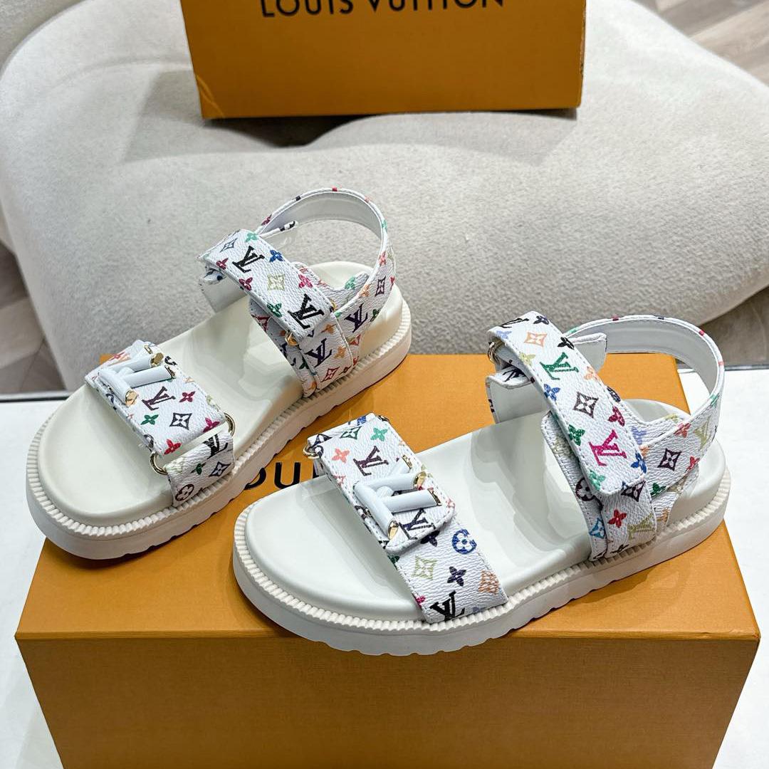 Louis Vuitton LV x TM LV Sunset Flat Comfort Sandal   1AGXEX - DopestKickz