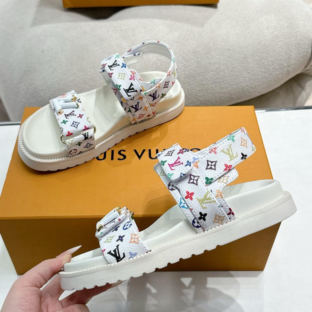 Louis Vuitton LV x TM LV Sunset Flat Comfort Sandal   1AGXEX - DopestKickz